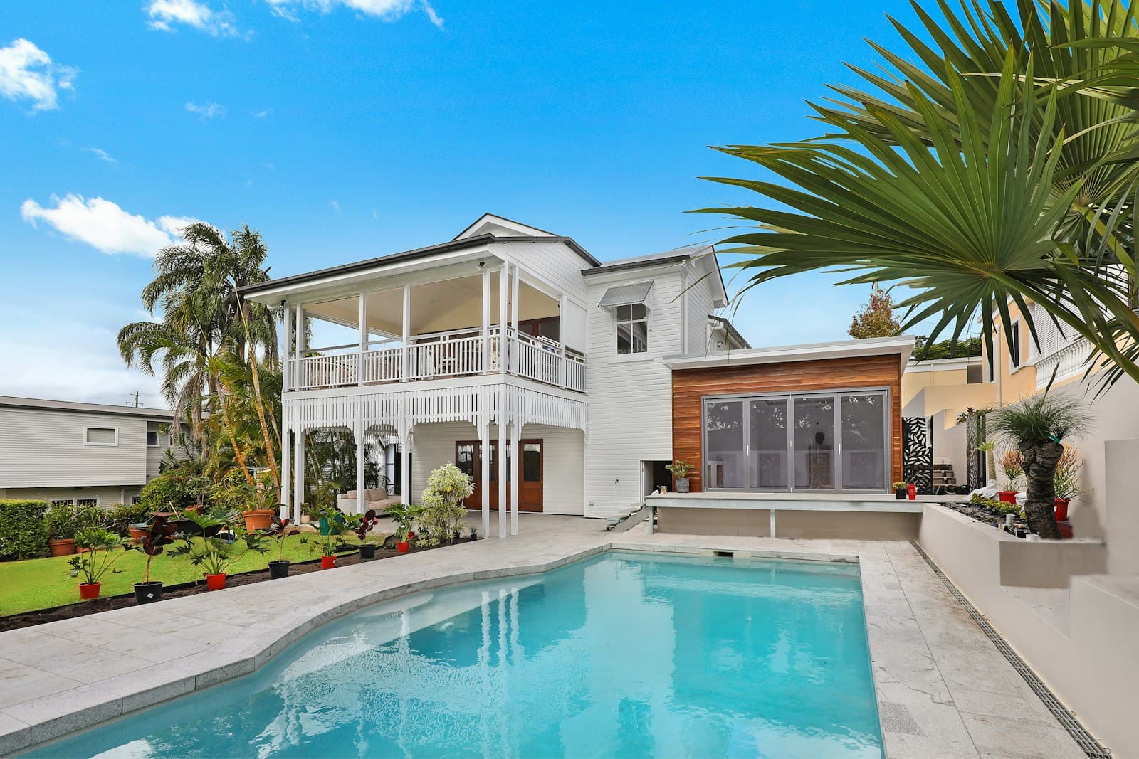 Modern home exterior